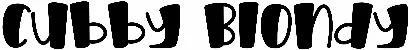 Cubby Blondy