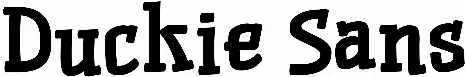 Duckie Sans