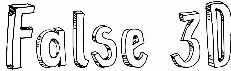 False 3D