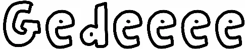 Gedeeee