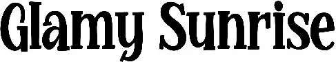 Glamy Sunrise