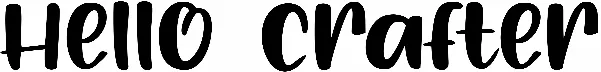 Hello Crafter
