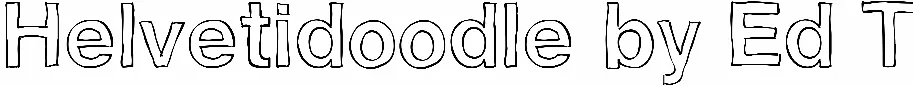 Helvetidoodle by Ed T
