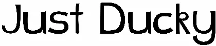 Just Ducky