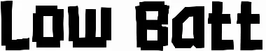Low Batt