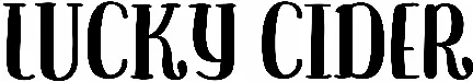 Lucky Cider