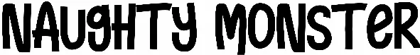 Naughty Monster
