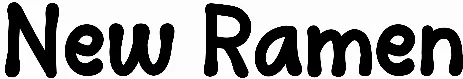 New Ramen
