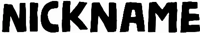 Nickname