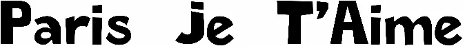 Paris Je T'Aime
