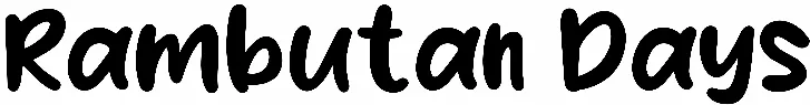 Rambutan Days