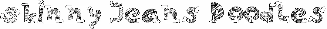 Skinny Jeans Doodles
