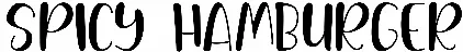 Spicy Hamburger