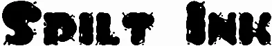 Spilt Ink