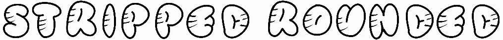 Stripped Rounded