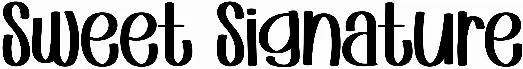 Sweet Signature