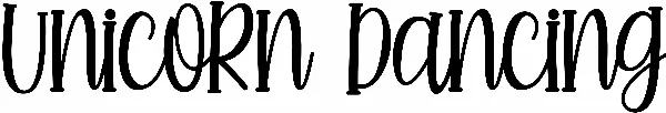 Unicorn Dancing