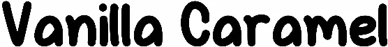 Vanilla Caramel