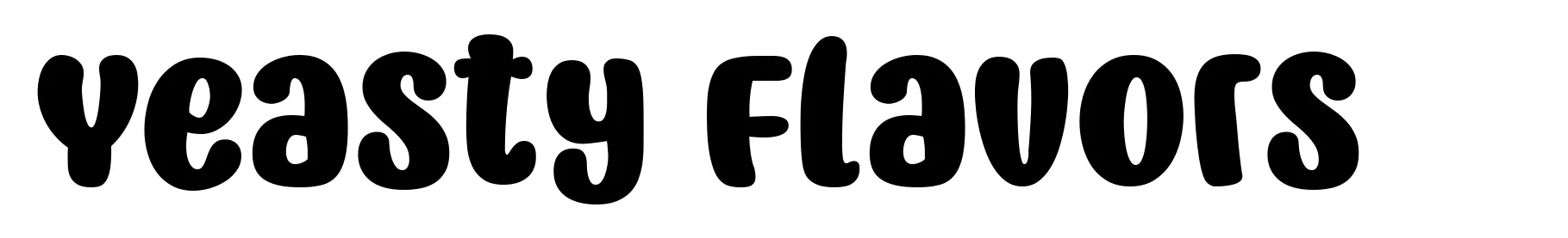 Yeasty Flavors