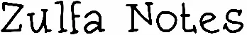 Zulfa Notes