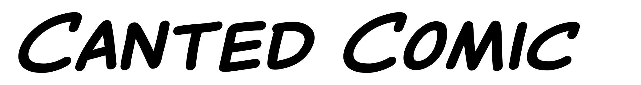 Canted Comic