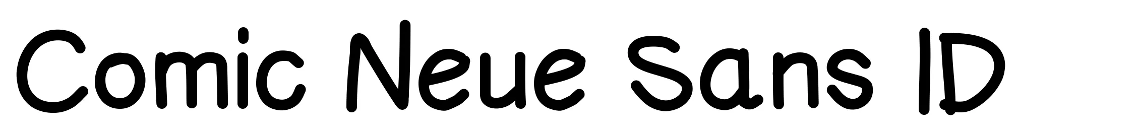 Comic Neue Sans ID