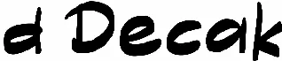 d Decak