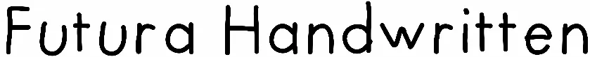 Futura Handwritten