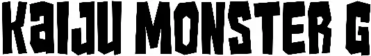 Kaiju Monster G
