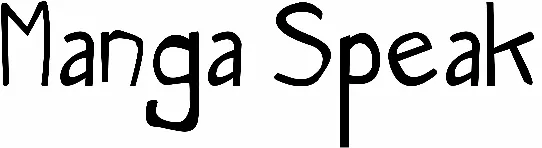 Manga Speak