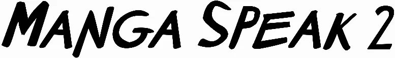Manga Speak 2