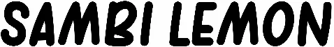 Sambi Lemon