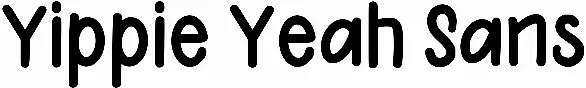Yippie Yeah Sans