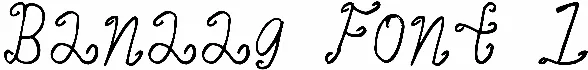 Banaag Font 1