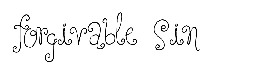 Forgivable Sin