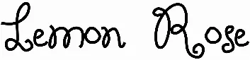 Lemon Rose