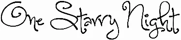 One Starry Night