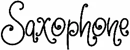 Saxophone