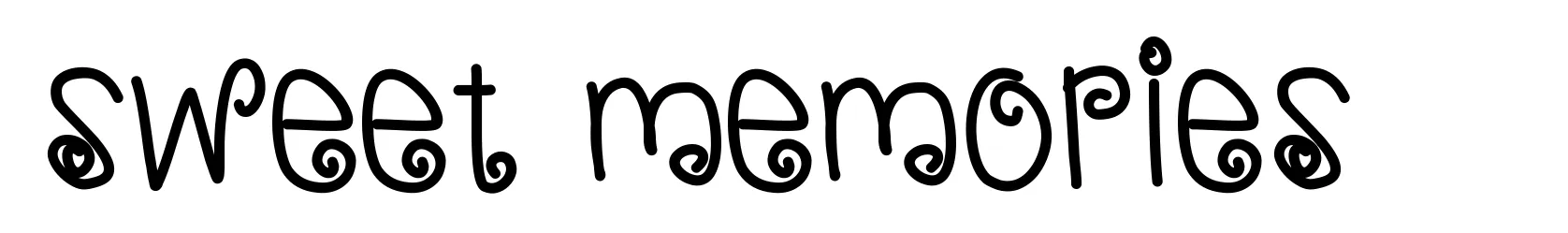 Sweet Memories