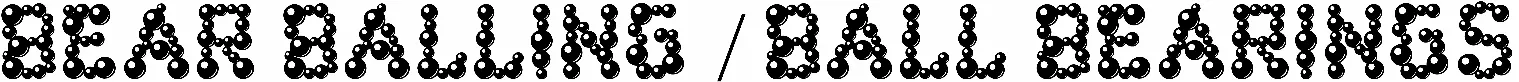 Bear Balling Ball Bearings