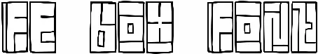 FE Box Font
