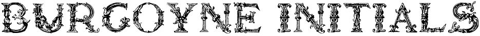 Burgoyne Initials