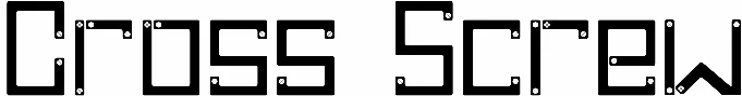 Cross Screw