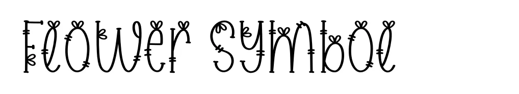 Flower Symbol