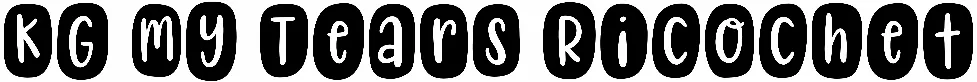 KG My Tears Ricochet