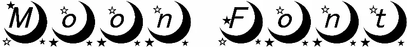 Moon Font