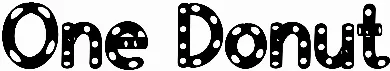 One Donut
