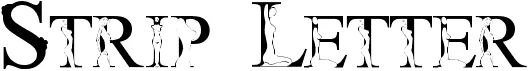 Strip Letter 1