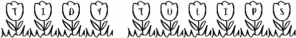 Tidy Tulips