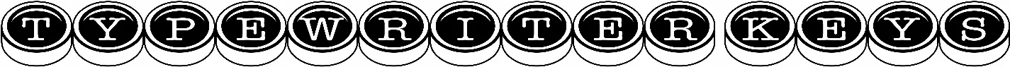 Typewriter Keys